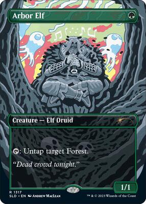 Arbor Elf card from Secret Lair Drop Series