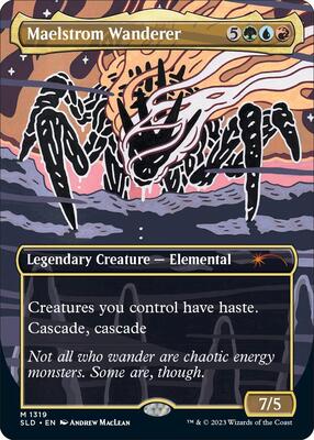 Maelstrom Wanderer card from Secret Lair Drop Series