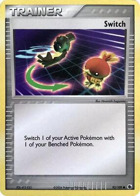 Switch - 92/109 (No E-Reader) card from Deck Exclusives