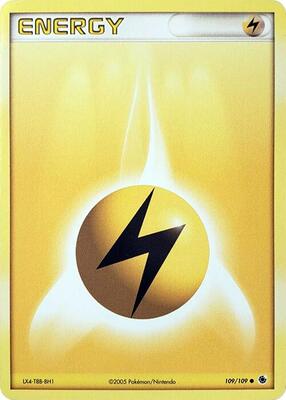 Lightning Energy - 109/109 (No E-Reader) card from Deck Exclusives