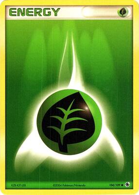 Grass Energy - 104/109 (No E-Reader) card from Deck Exclusives