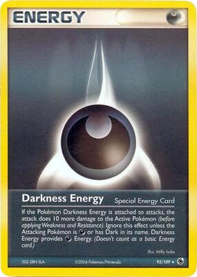 Darkness Energy (Special) - 93/109 (No E-Reader) card from Deck Exclusives
