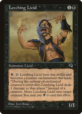 Leeching Licid card from Tempest