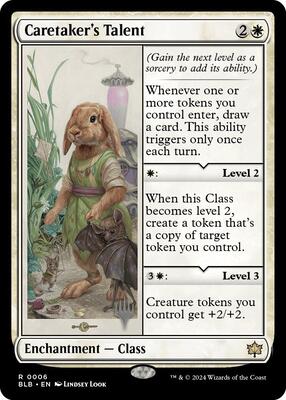 Caretaker's Talent card from Promo Pack: Bloomburrow
