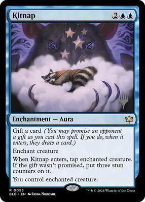 Kitnap card from Promo Pack: Bloomburrow
