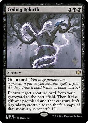 Coiling Rebirth card from Promo Pack: Bloomburrow