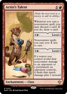 Artist's Talent card from Promo Pack: Bloomburrow