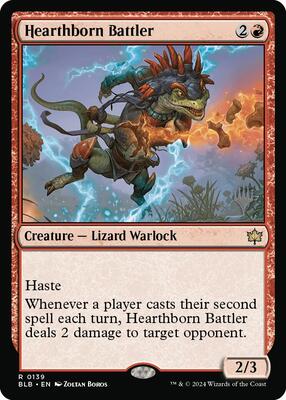 Hearthborn Battler card from Promo Pack: Bloomburrow