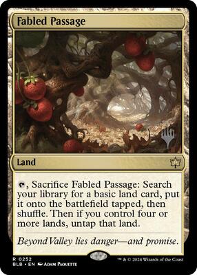 Fabled Passage card from Promo Pack: Bloomburrow
