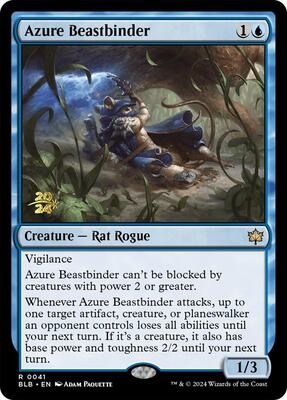 Azure Beastbinder card from Prerelease Cards
