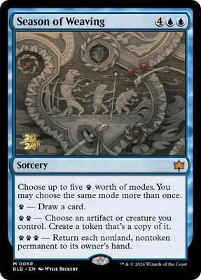 Season of Weaving card from Prerelease Cards