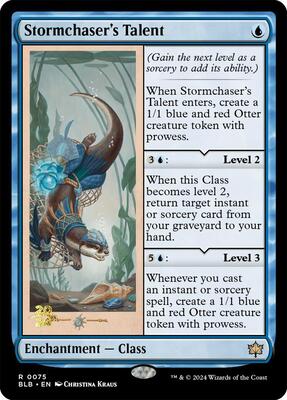 Stormchaser's Talent card from Prerelease Cards