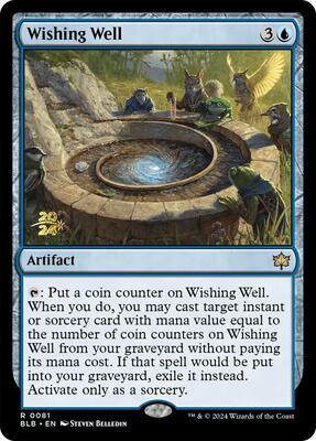 Wishing Well card from Prerelease Cards