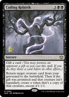 Coiling Rebirth card from Prerelease Cards
