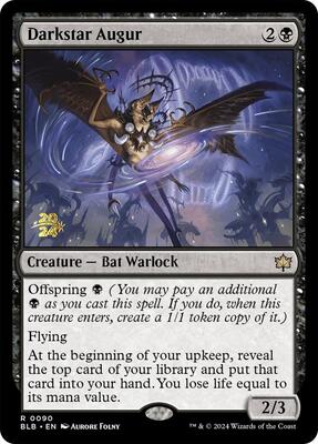 Darkstar Augur card from Prerelease Cards