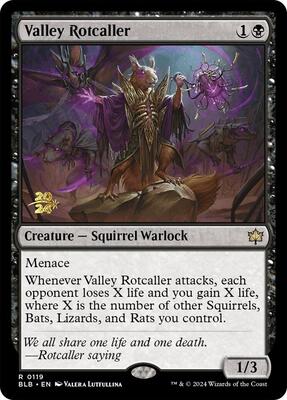 Valley Rotcaller card from Prerelease Cards