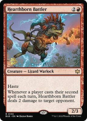 Hearthborn Battler card from Prerelease Cards