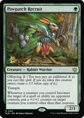 Pawpatch Recruit card from Prerelease Cards