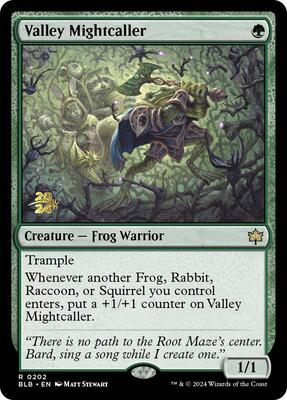 Valley Mightcaller card from Prerelease Cards