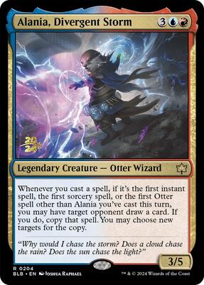 Alania, Divergent Storm card from Prerelease Cards