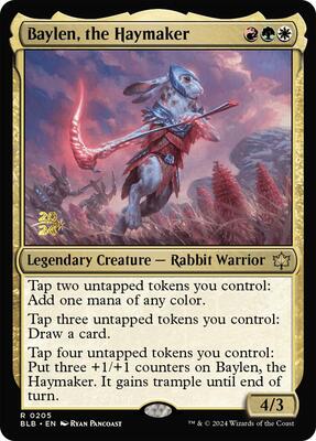 Baylen, the Haymaker card from Prerelease Cards