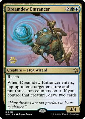 Dreamdew Entrancer card from Prerelease Cards