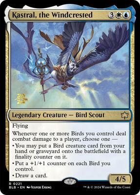 Kastral, the Windcrested card from Prerelease Cards