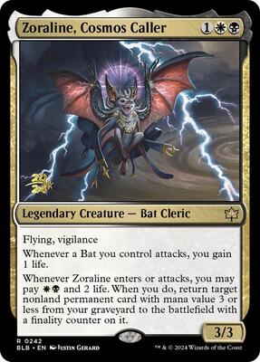 Zoraline, Cosmos Caller card from Prerelease Cards
