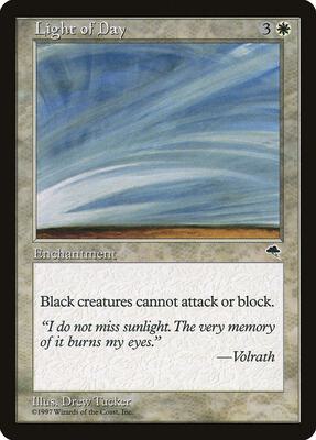 Light of Day card from Tempest
