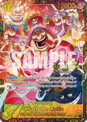 Charlotte Linlin (Championship 2024) card from One Piece Promotion Cards