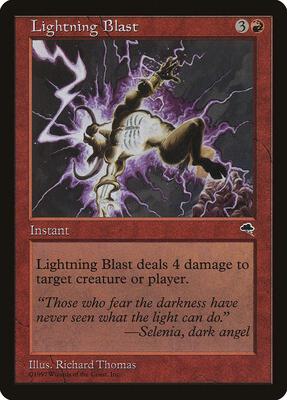 Lightning Blast card from Tempest