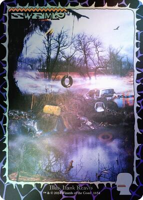 Swamp (1654) (Rainbow Foil) card from Secret Lair Drop Series