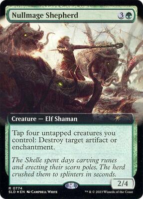 Nullmage Shepherd (Extended Art) card from Secret Lair Drop Series