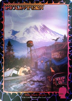 Mountain (1655) (Rainbow Foil) card from Secret Lair Drop Series