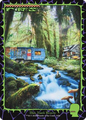 Forest (1656) card from Secret Lair Drop Series