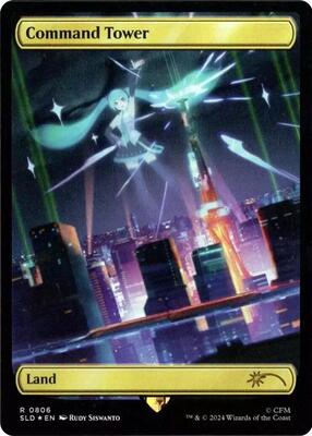 Command Tower (0806) card from Secret Lair Drop Series