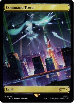 Command Tower (0806) (Rainbow Foil) card from Secret Lair Drop Series