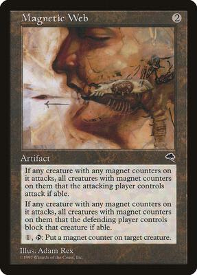 Magnetic Web card from Tempest