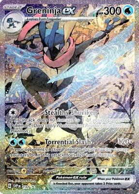 Greninja ex - 132 card from SV: Scarlet & Violet Promo Cards