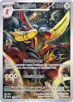 Kingambit - 130 card from SV: Scarlet & Violet Promo Cards