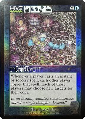 Hive Mind (Rainbow Foil) card from Secret Lair Drop Series