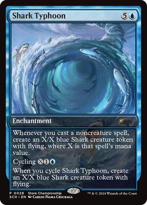 Shark Typhoon card from Game Day & Store Championship Promos