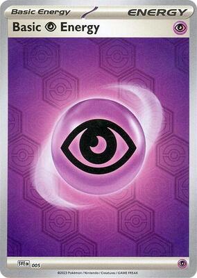 Basic Psychic Energy card from SV: Shrouded Fable