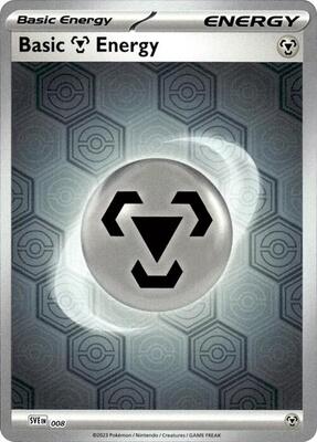 Basic Metal Energy (Reverse Holofoil) card from SV: Shrouded Fable