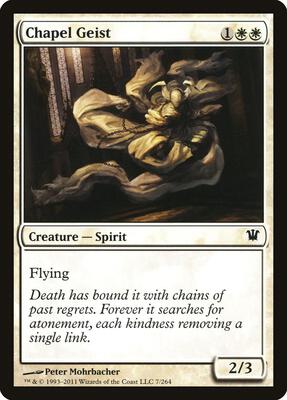 Chapel Geist card from Innistrad