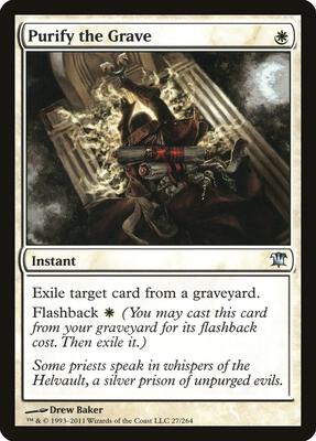Purify the Grave card from Innistrad