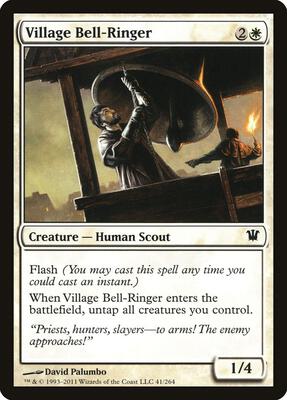 Village Bell-Ringer card from Innistrad