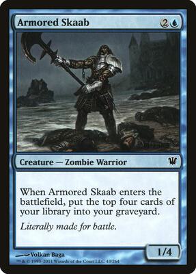 Armored Skaab card from Innistrad