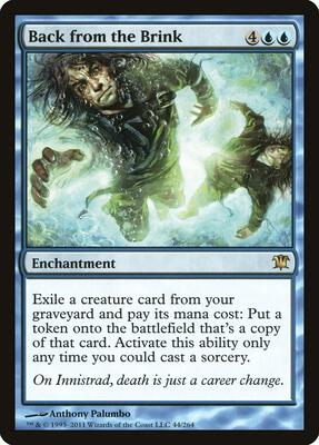 Back from the Brink card from Innistrad
