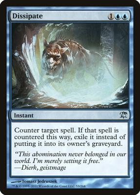 Dissipate card from Innistrad